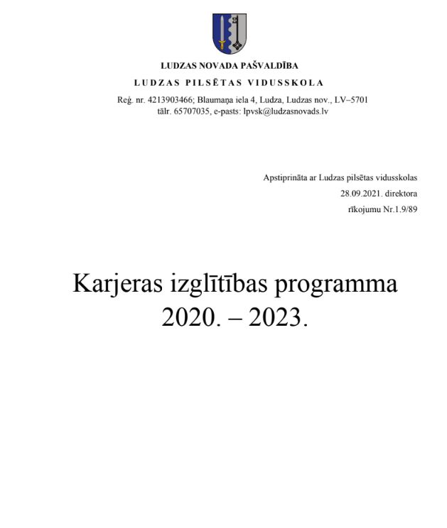Karjeras izglitibas programma
